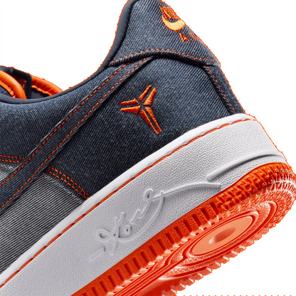 AIR FORCE 1 LOW PROTRO OBSIDIAN/SAFETY ORANGE "DENIM"