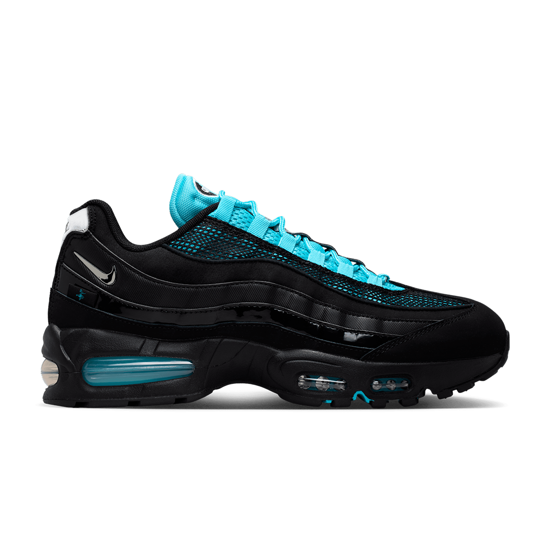 AIR MAX 95 BIG BUBBLE BLACK / CHROME