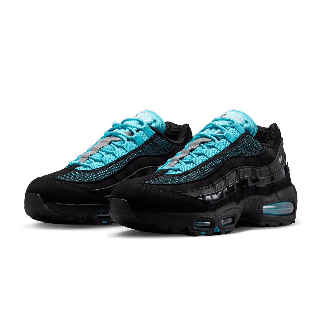 AIR MAX 95 BIG BUBBLE BLACK / CHROME