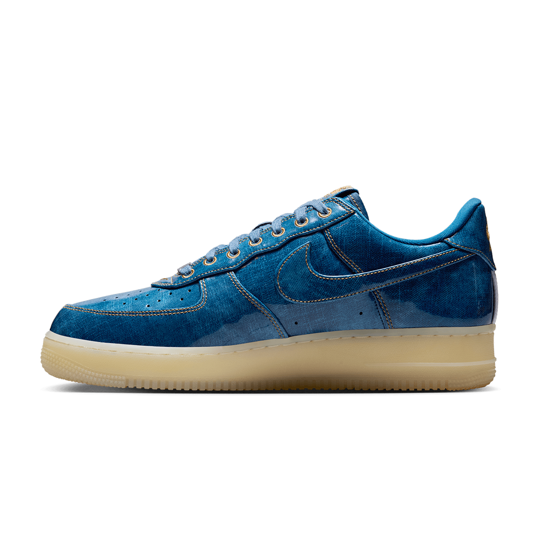AIR FORCE 1 RETRO "PATENT DENIM" COASTAL BLUE