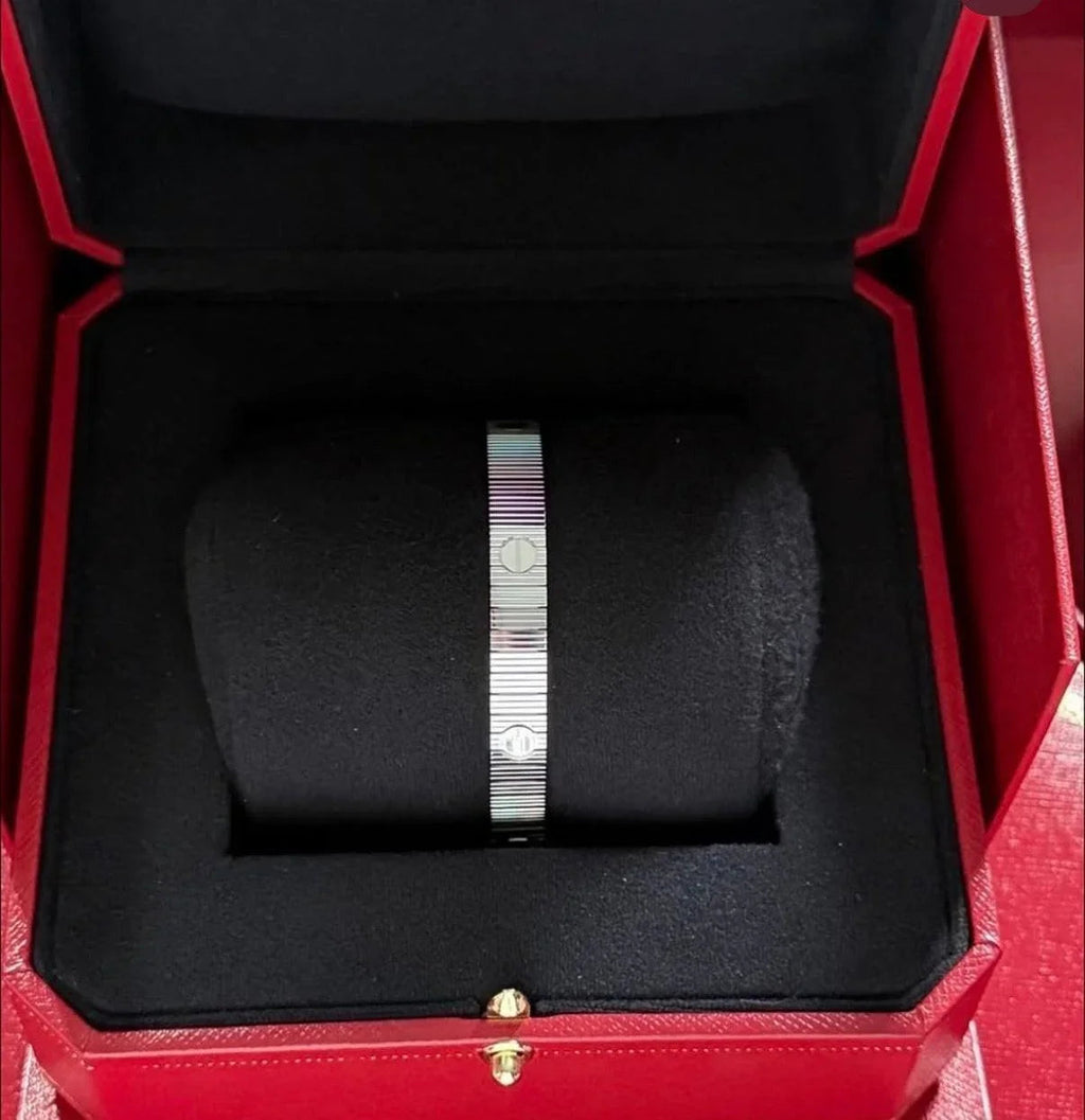 Cartier 18K Gold Plated  LOVE Flexible Bracelet yellow-rose-silver ✨