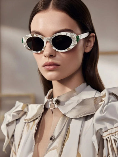 DIOR Dior Clover B1F Transparent Pink Oval  Sunglasses✨