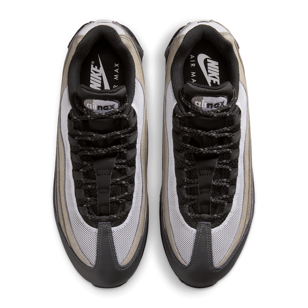 AIR MAX 95 BIG BUBBLE LEATHER WHITE/BLACK