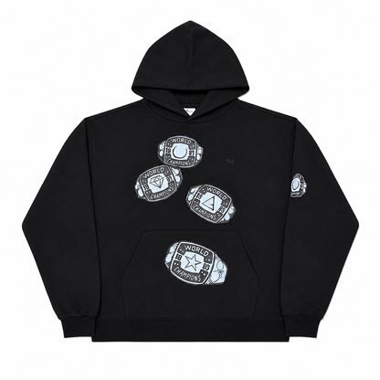 KOBE MVPUPPETS 4 RINGS HOODIE BLACK