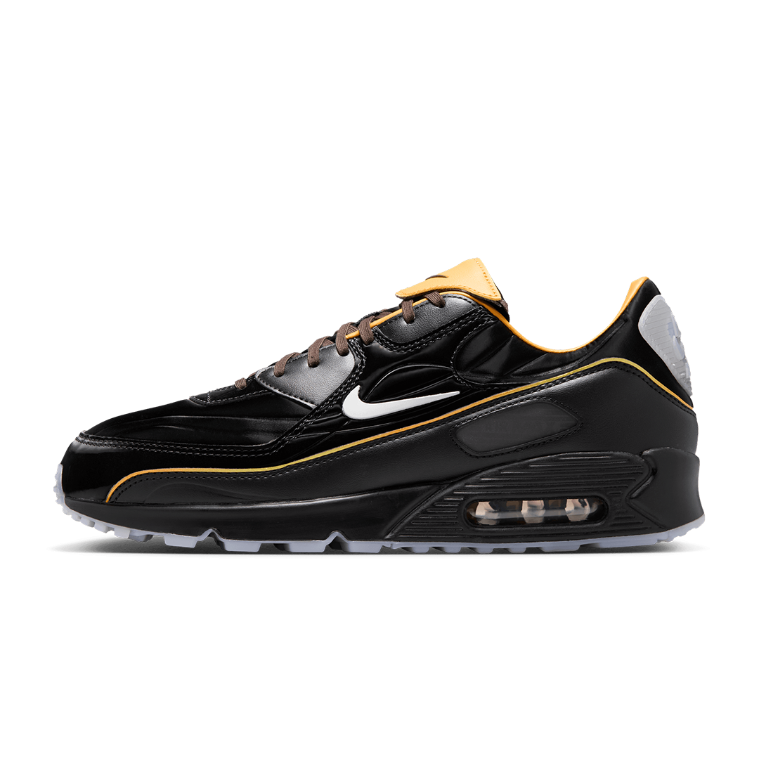 AIR MAX 90 SE BLACK/WHITE &amp; GOLD LEAF-PEAR "MERCURIAL"