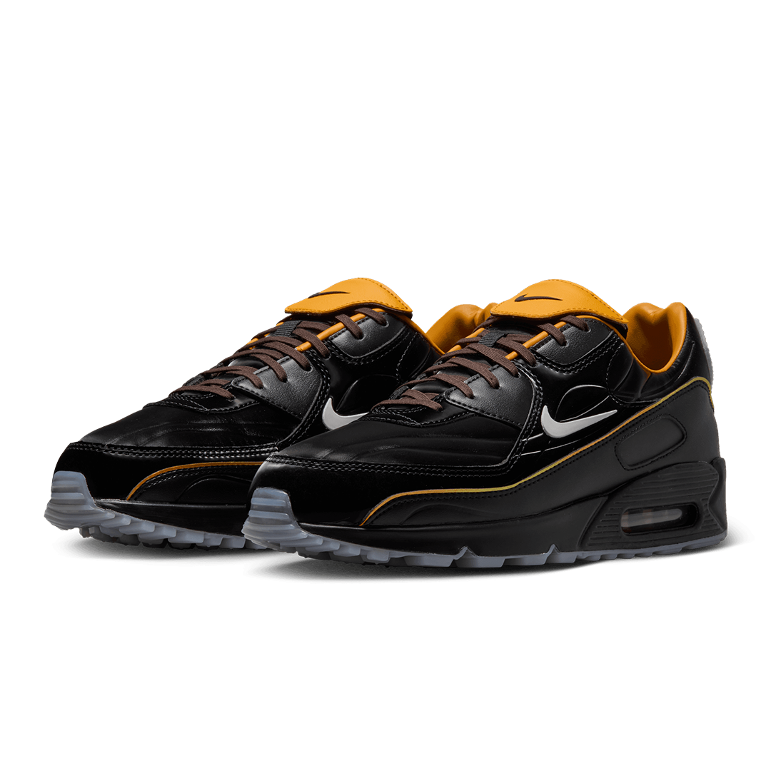 AIR MAX 90 SE BLACK/WHITE &amp; GOLD LEAF-PEAR "MERCURIAL"