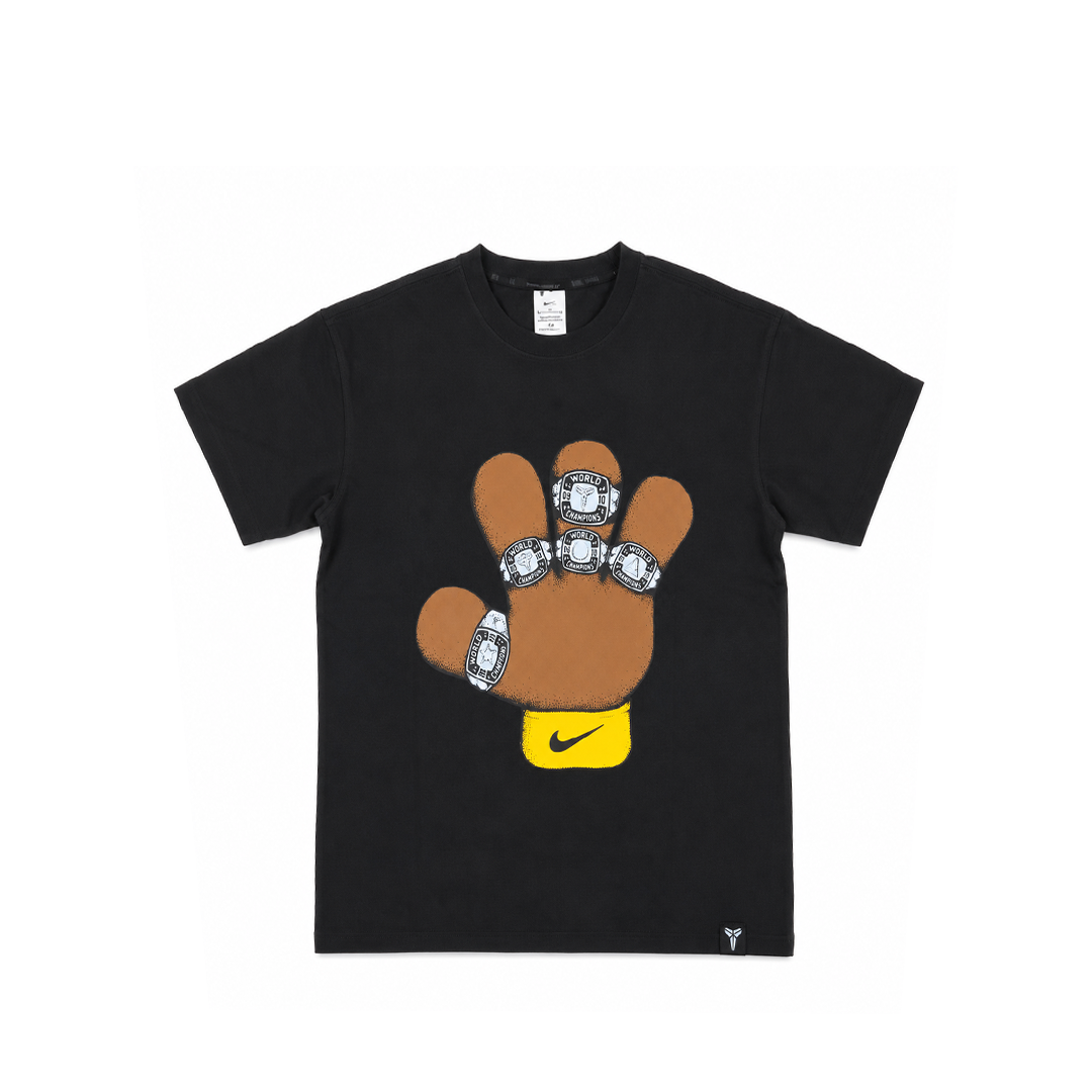 KOBE MVPUPPETS 4 RINGS T-SHIRT BLACK