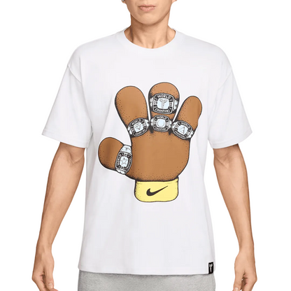 KOBE MVPUPPETS 4 RINGS T-SHIRT WHITE