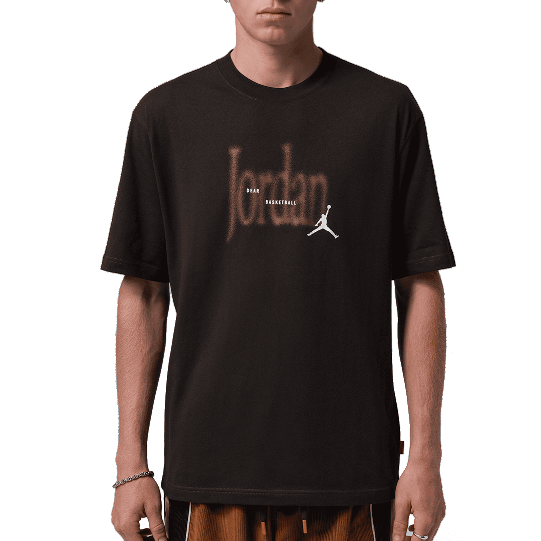DEAR BASKETBALL JORDAN T-SHIRT SHADOW BROWN