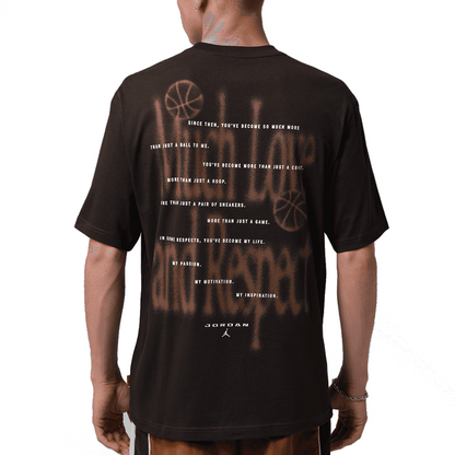 DEAR BASKETBALL JORDAN T-SHIRT SHADOW BROWN