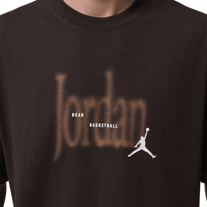 DEAR BASKETBALL JORDAN T-SHIRT SHADOW BROWN