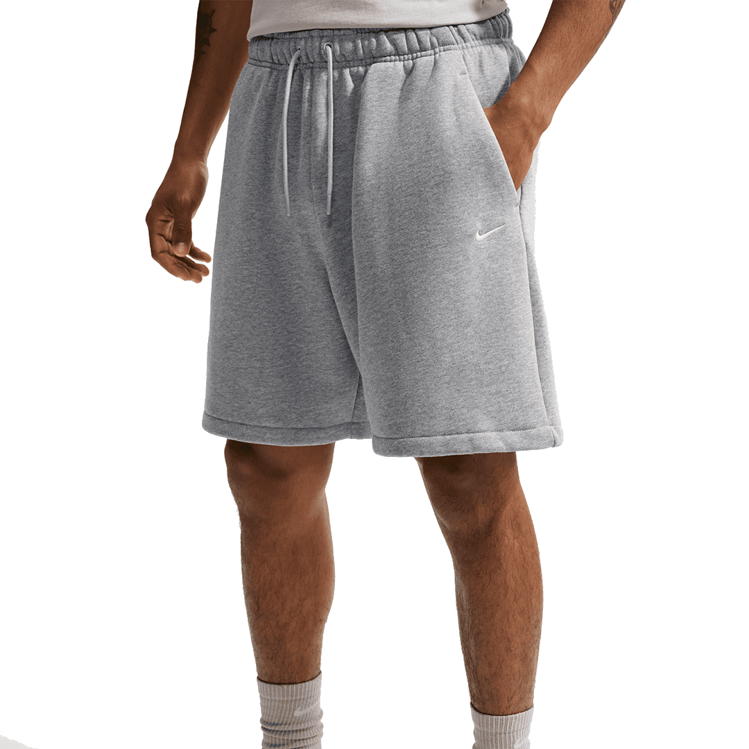 SOLO FLEECE SHORTS DARK GREY HEATHER