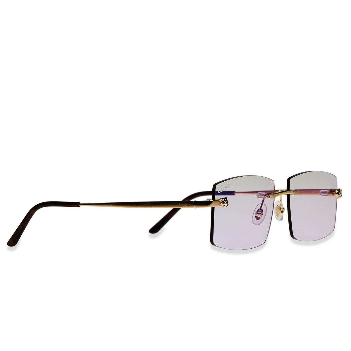 Cartier Eyewear Custom CT0148O-001 Panthere De Cartier Rimless Sunglasses Main image