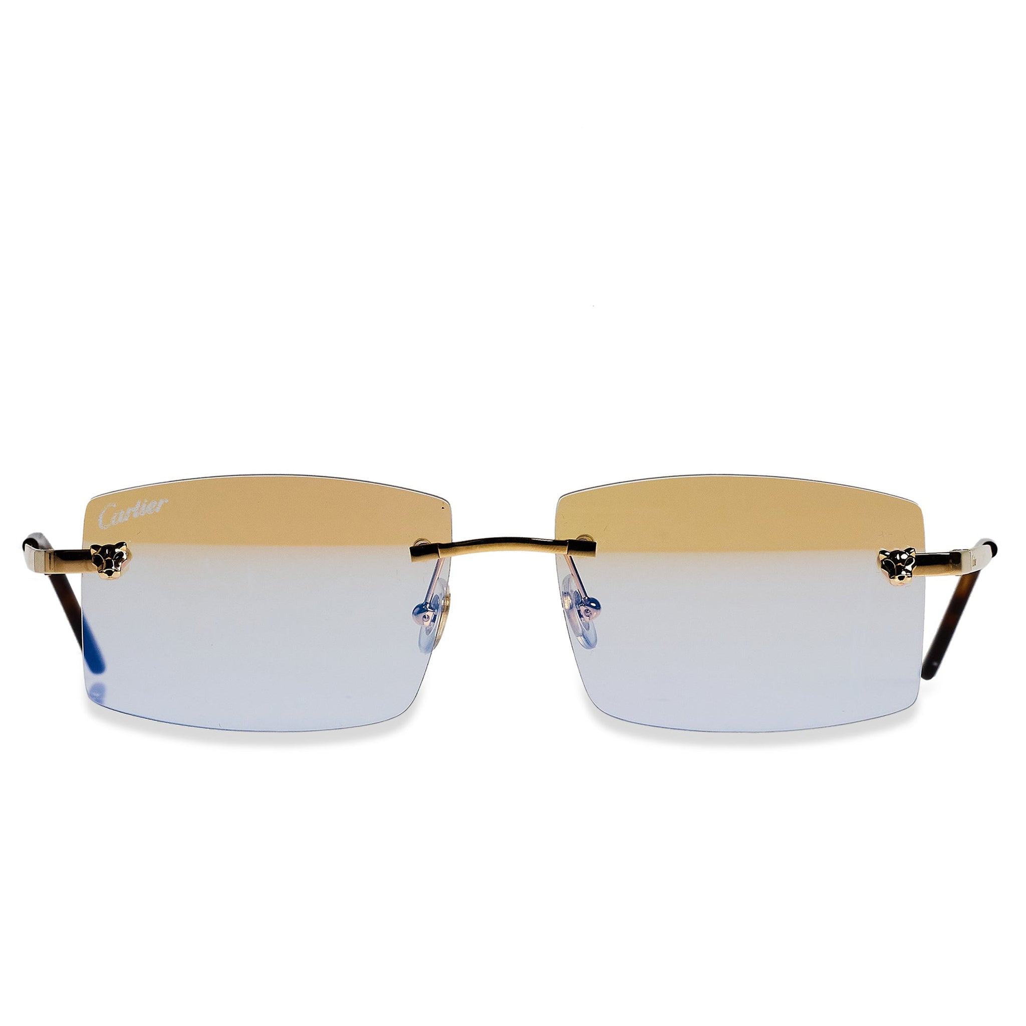 Cartier Eyewear Custom CT0148O-001 Panthere De Cartier Rimless Sunglasses Secondary image