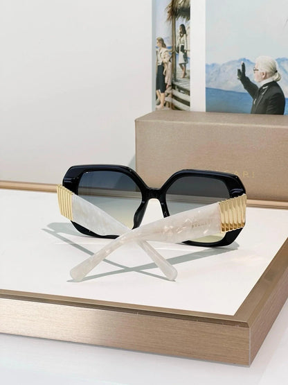 BVLGARI Bvlgari Tubogas BV 40058I 01B Sunglasses ✨