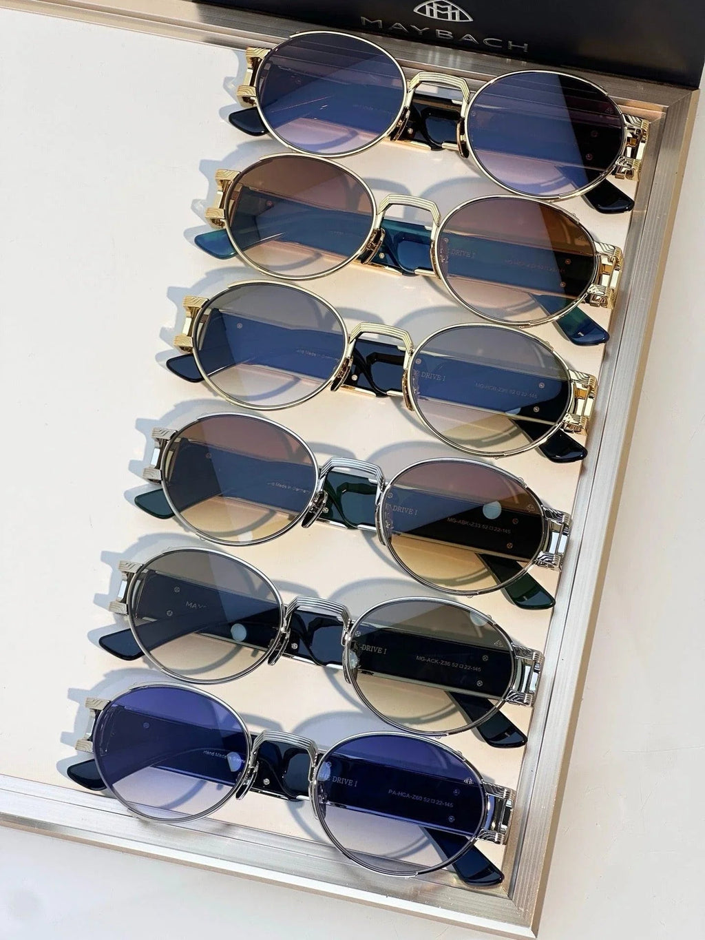 MAYBACH THE DRIVE I oval-frame Zeiss Lenses Sunglasses 👑