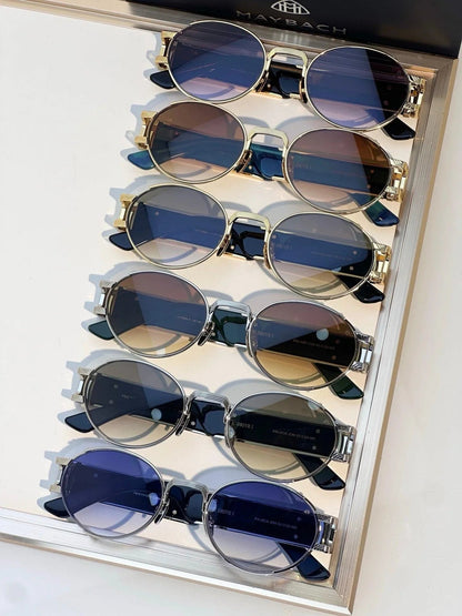MAYBACH THE DRIVE I oval-frame Zeiss Lenses Sunglasses 👑