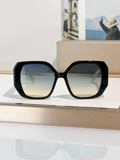 BVLGARI Bvlgari Tubogas BV 40058I 01B Sunglasses ✨