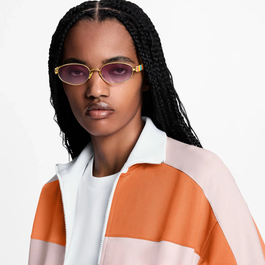 Louis Vuitton Z3179U LV Confetti Oval Sunglasses   ✨