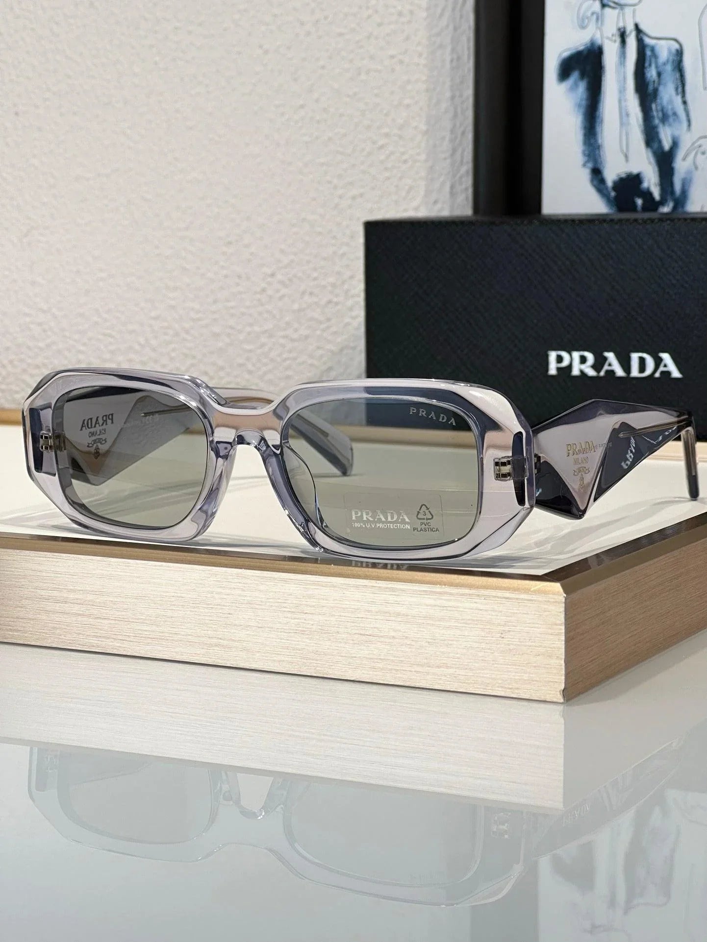 Prada 0PR 17WS 1AB5S0 49-20-145  2024 Women&