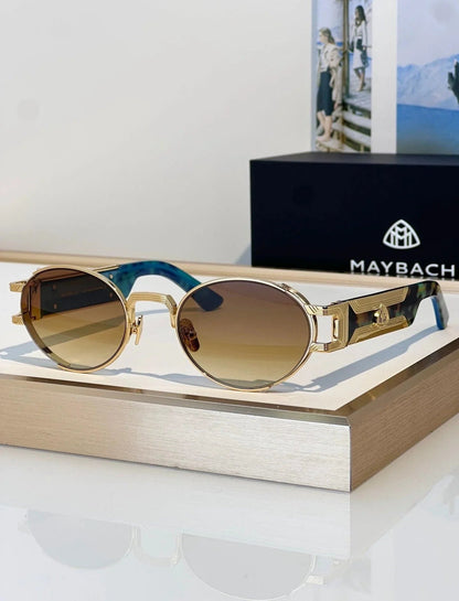 MAYBACH THE DRIVE I oval-frame Zeiss Lenses Sunglasses 👑