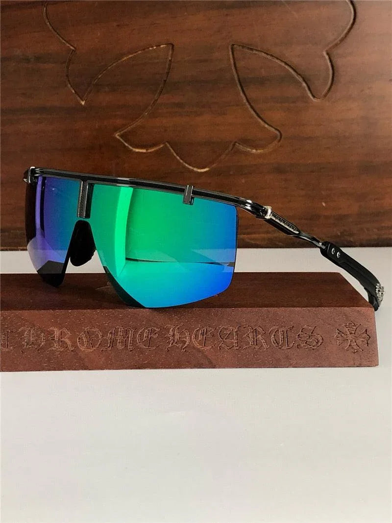 Chrome Hearts CLITANIC Unisex titanium mask frame Sunglasses⚜️