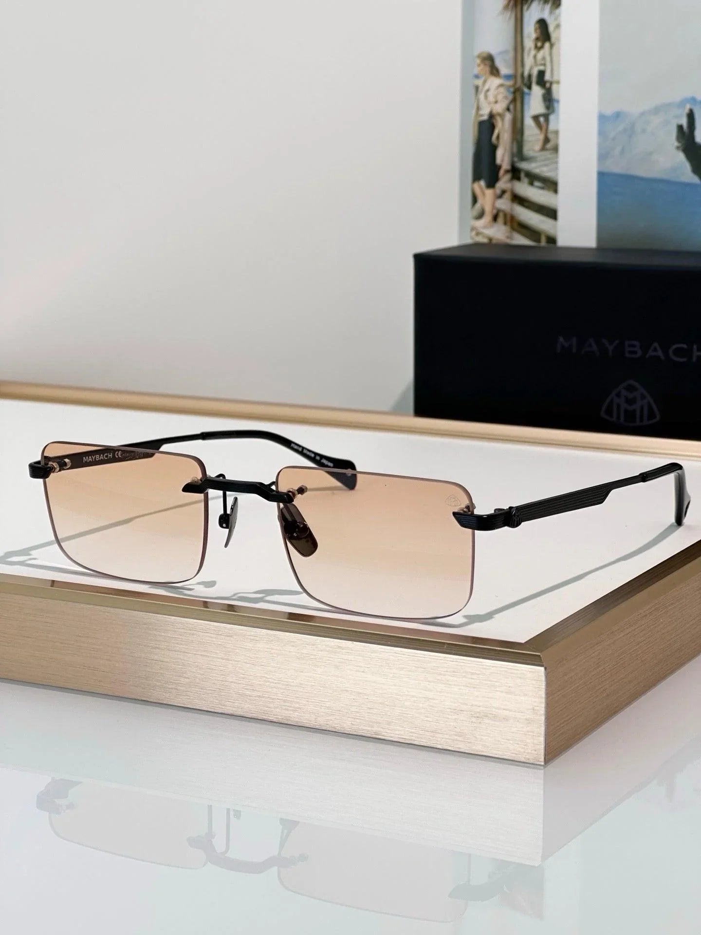 MAYBACH THE WOLF I Zeiss Lenses Photochromic Sunglasses 👑