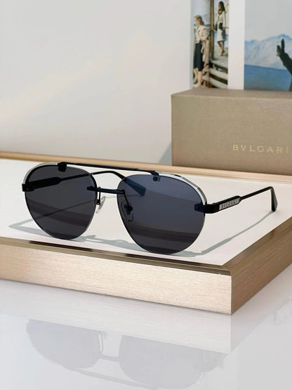 BVLGARI BV40052U Octo Finissimo aviator titanium Sunglasses ✨