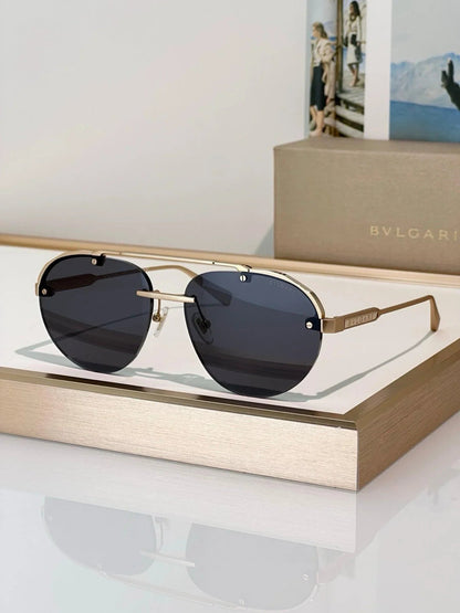 BVLGARI BV40052U Octo Finissimo aviator titanium Sunglasses ✨