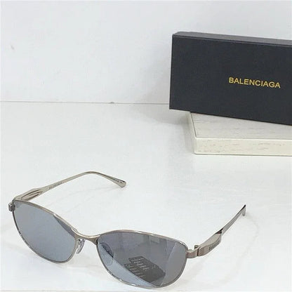 BALENCIAGA BB0357SA Metal Sunglasses 👽