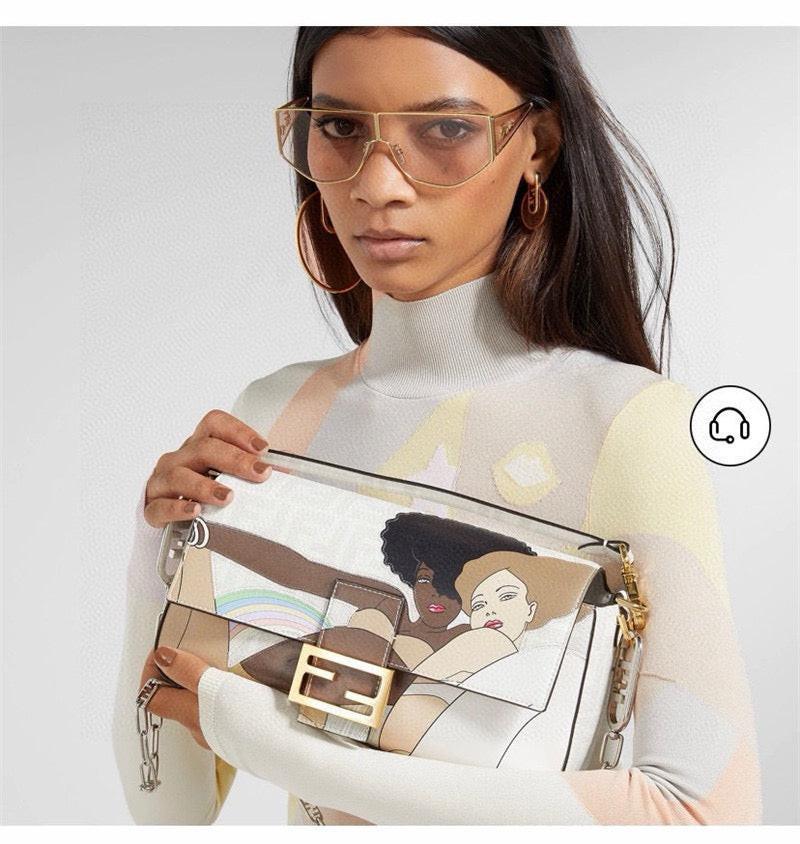 FENDI FE40051U 32A Disco Shield Sunglasses✨