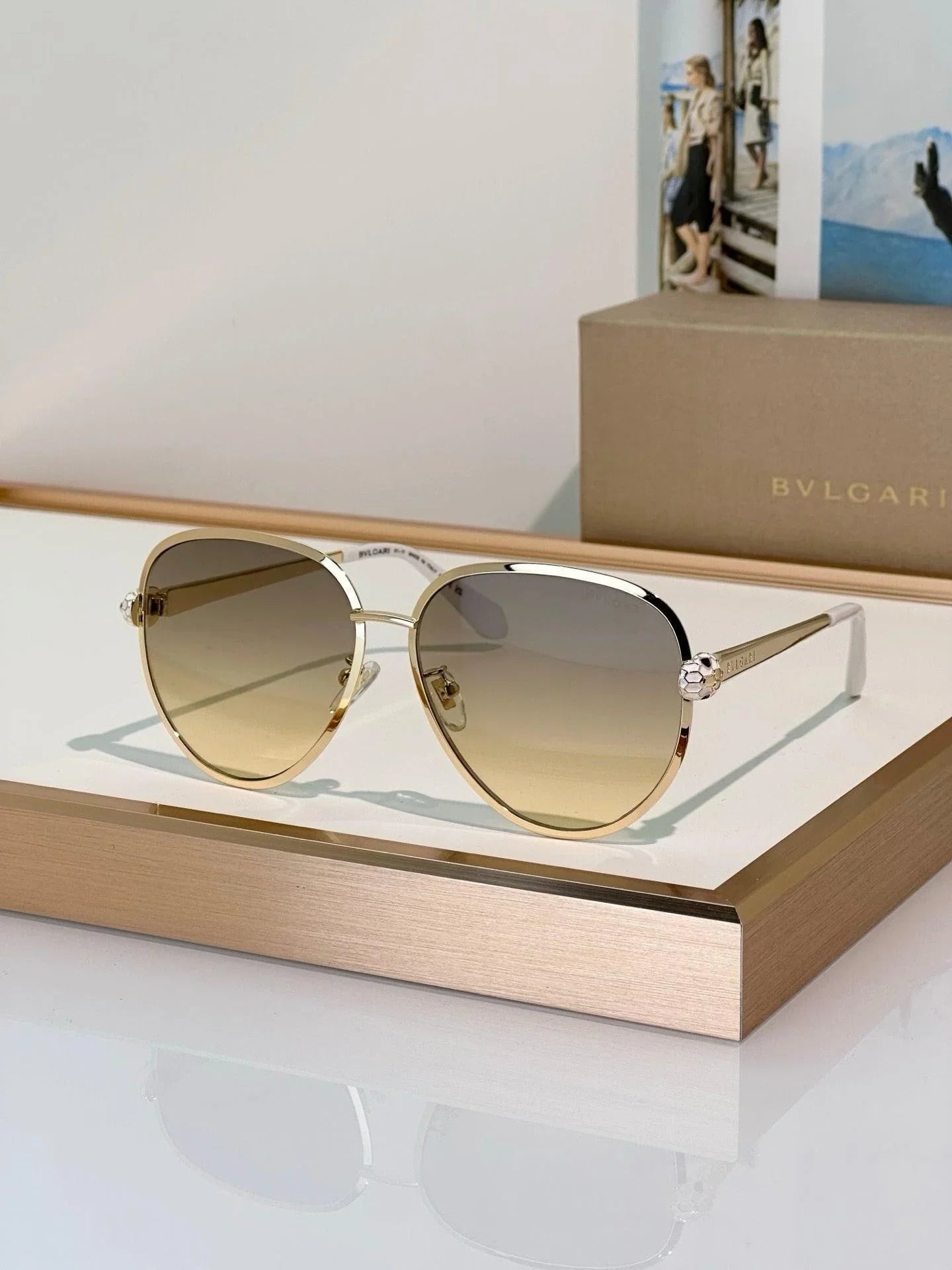 BVLGARI Serpenti Forever BV 40043U 33F Sunglasses ✨