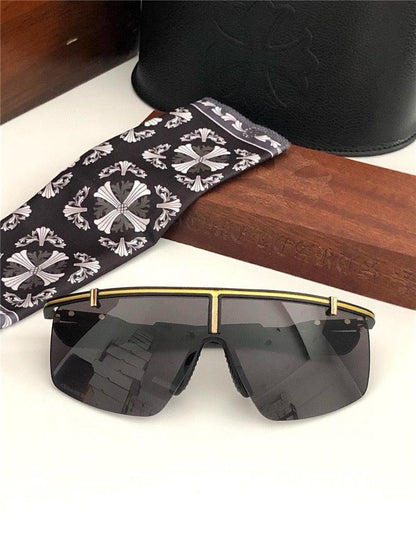 Chrome Hearts CLITANIC Unisex titanium mask frame Sunglasses⚜️