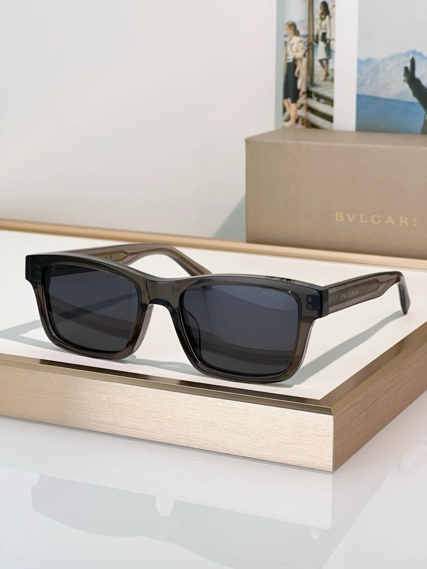 BVLGARI Bvlgari Tubogas BV 40055I 03D Sunglasses ✨