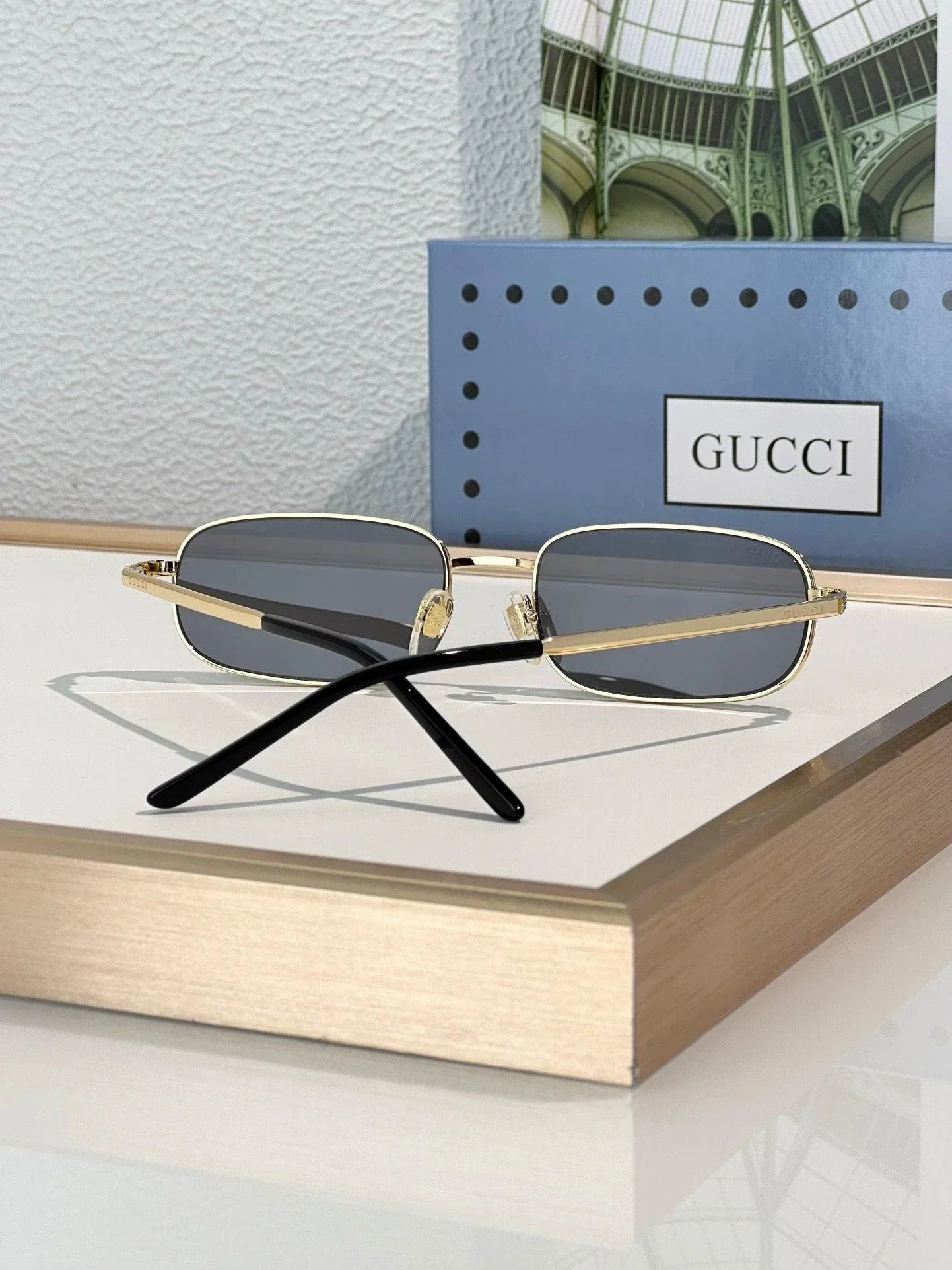 Gucci GG 1457S 002 57 19 Unisex Sunglasses ✨