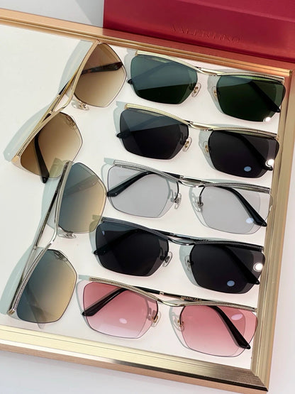 Valentino VLS-183 Floating Rimless Metal Glasses✨