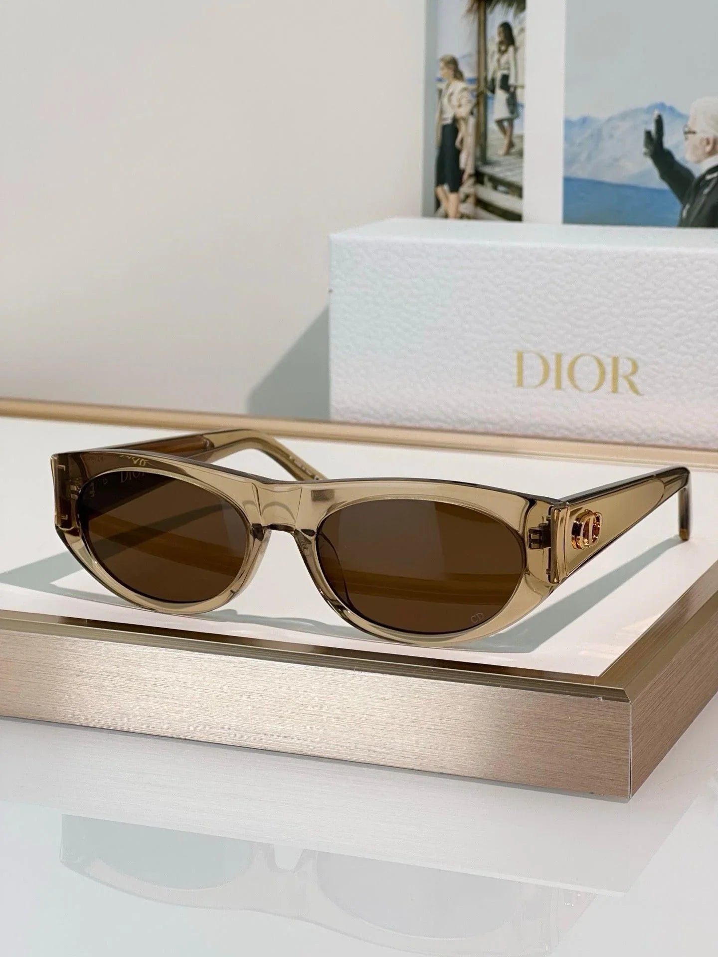 DIOR DiorGlow B2F Black Butterfly Sunglasses ✨