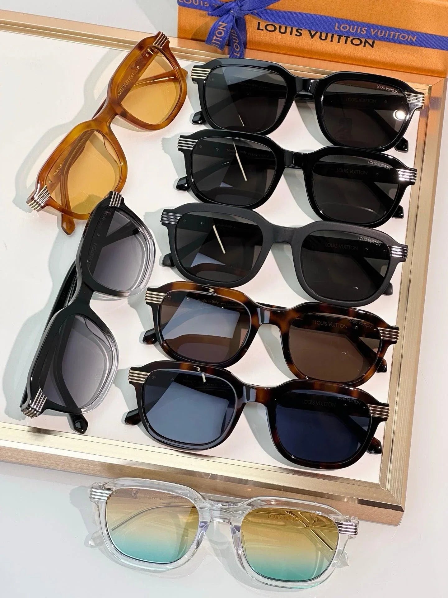 '- Louis Vuitton Z2889U New LV Slide Square Round Sunglasses  ✨