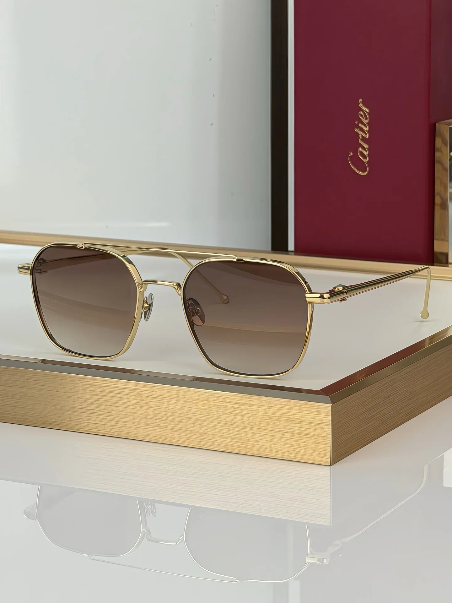 Cartier PREMIÈRE DE CARTIER CT0618S 001 Sunglasses&amp;Photochromic Glasses 🐆