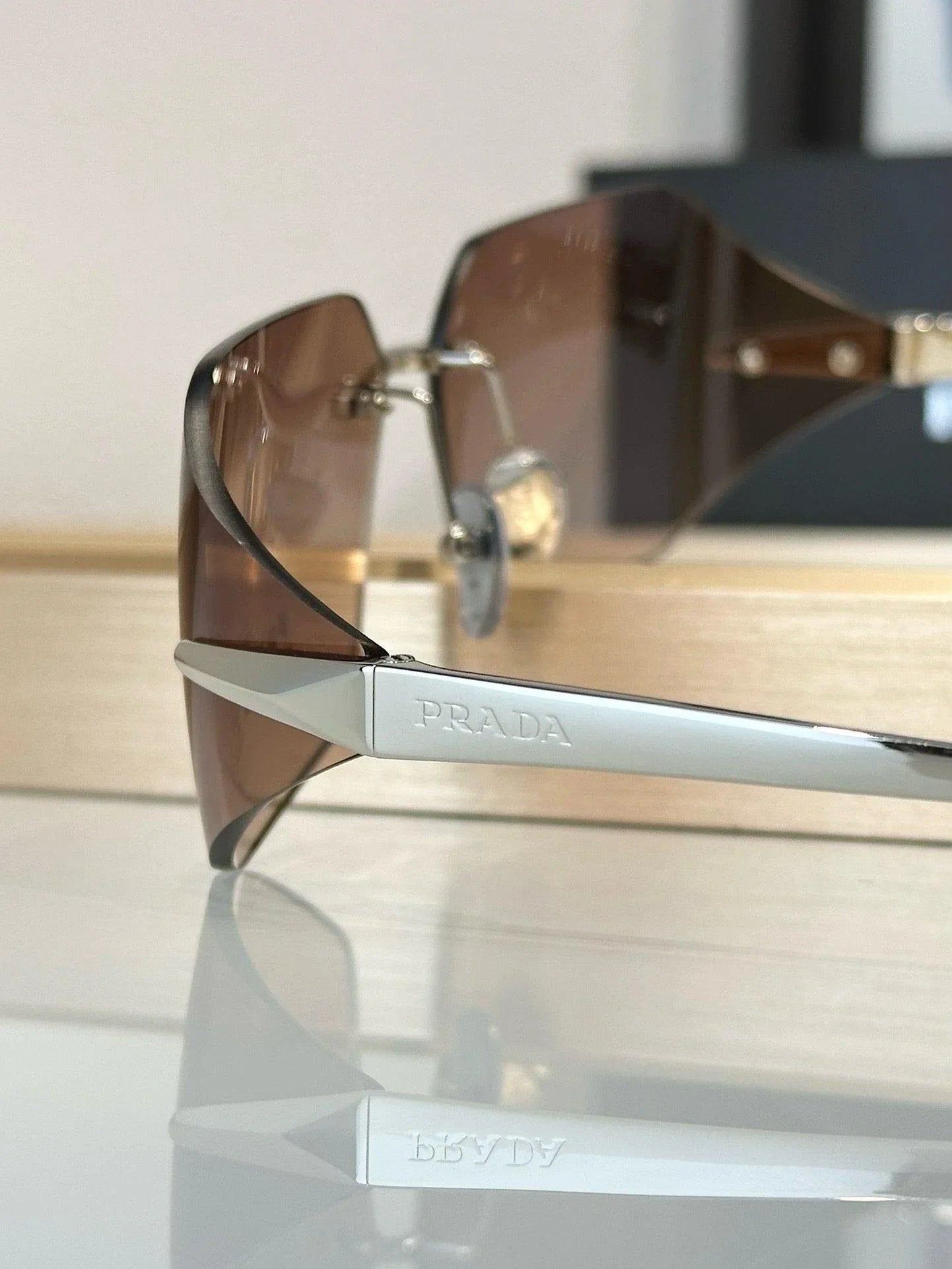 PRADA SPR A55 Runway Tinted Women&