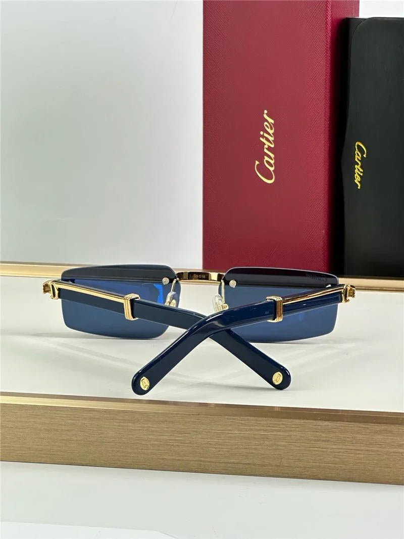 '- Cartier CT0485O Première de Cartier Rectangle Shape Sunglasses 🐆