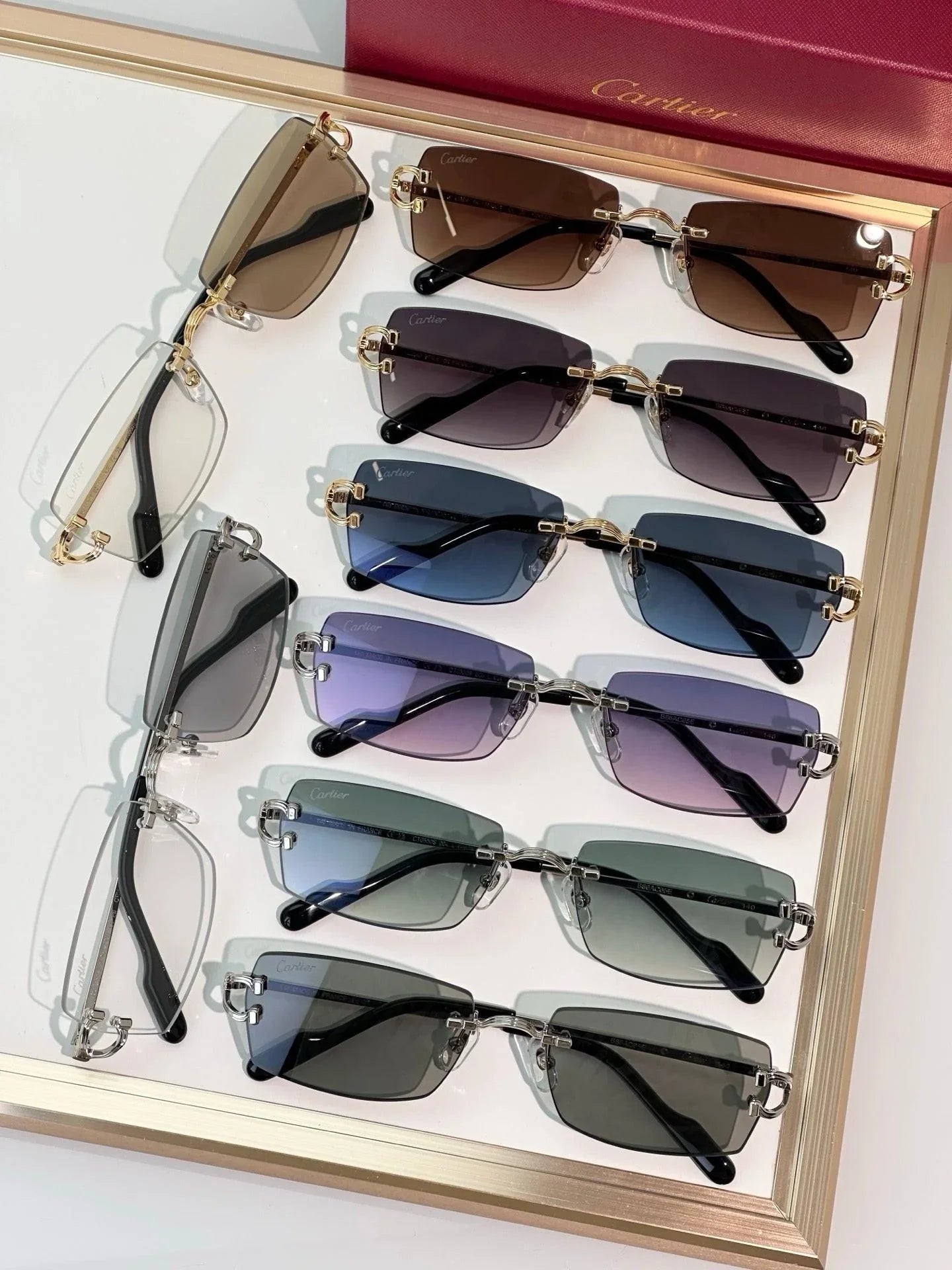 Cartier CT0550S Unisex Photochromic&amp;Sunglasses 🐆