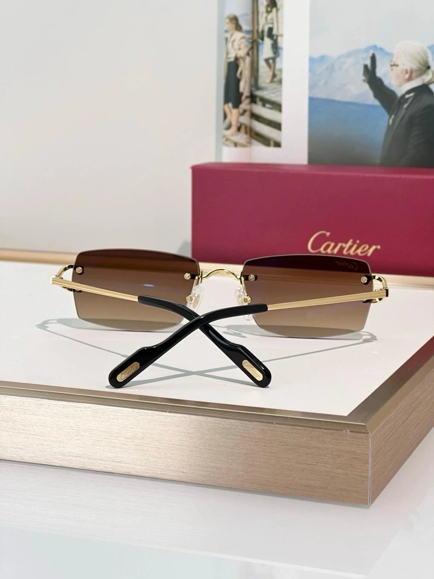 Cartier CT0550S Unisex Photochromic&Sunglasses 🐆