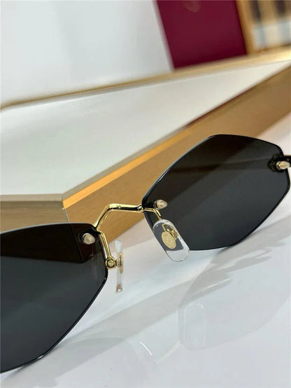 Cartier Eyewear Tiger Head Panthere CT0433S 001 Sunglasses  🐆