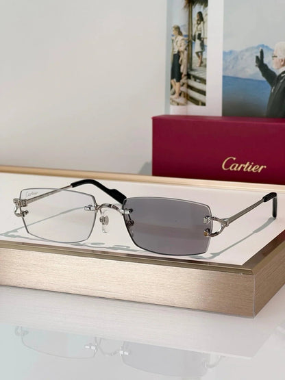 Cartier CT0550S Unisex Photochromic&amp;Sunglasses 🐆