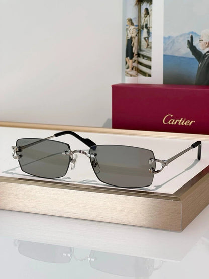 Cartier CT0550S Unisex Photochromic&amp;Sunglasses 🐆
