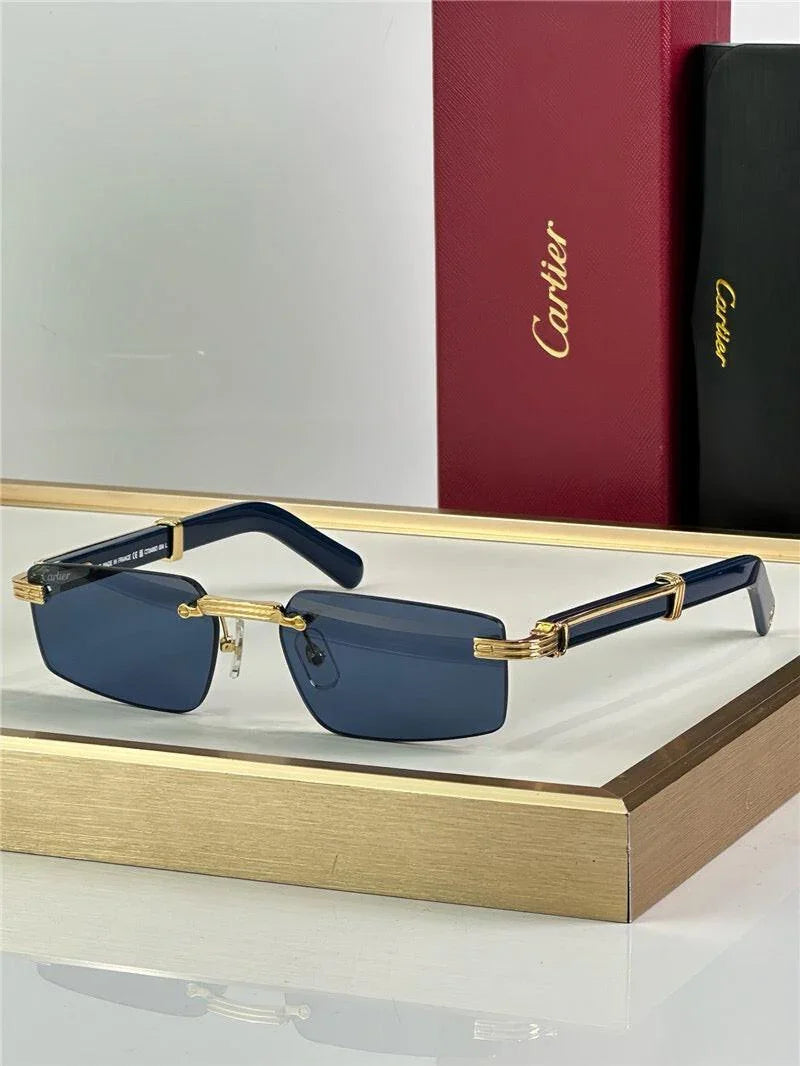 '- Cartier CT0485O Première de Cartier Rectangle Shape Sunglasses 🐆