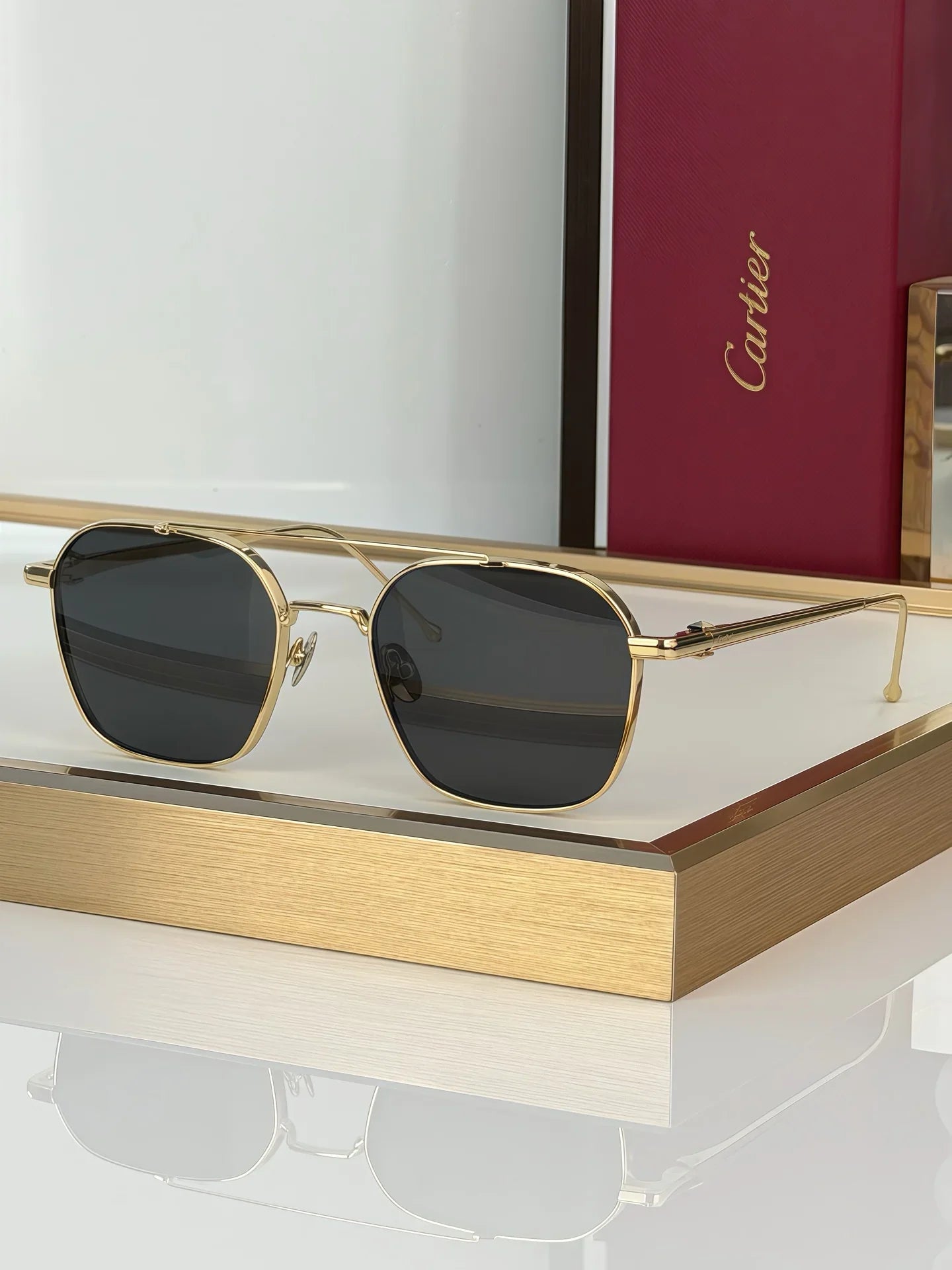 Cartier PREMIÈRE DE CARTIER CT0618S 001 Sunglasses&amp;Photochromic Glasses 🐆