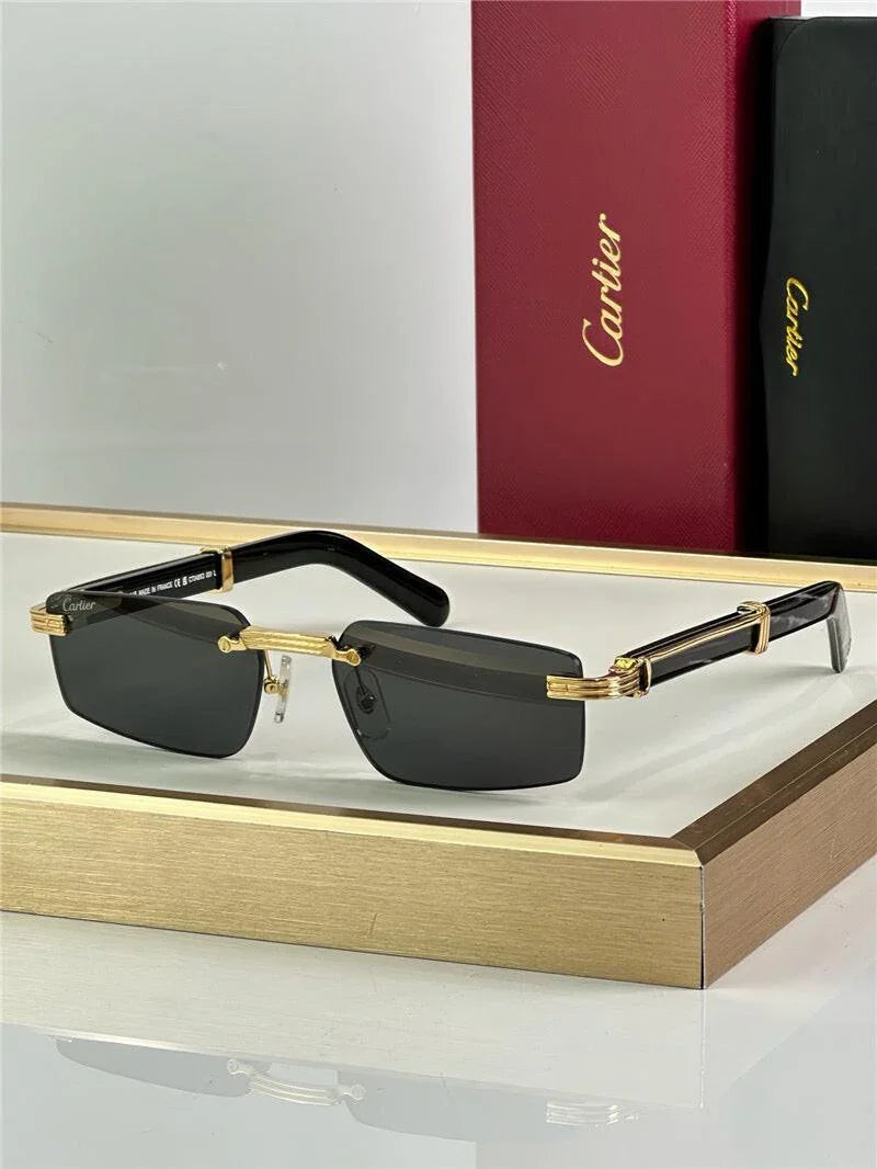 '- Cartier CT0485O Première de Cartier Rectangle Shape Sunglasses 🐆