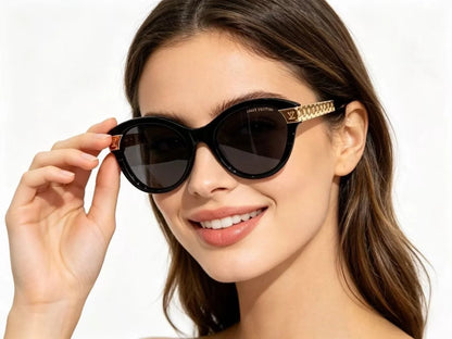 Louis Vuitton Z1857W LV Petit Soupçon Cat Eye Sunglasses  ✨